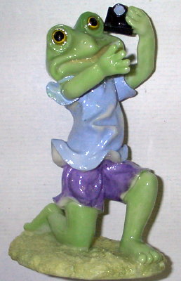Grenouille photographe
GAD0628
-
Fabricant: ?
Date: 2003
Pays: ?
Hauteur: 20 cm
Commentaires:
Résine colorée
GAD0628.jpg