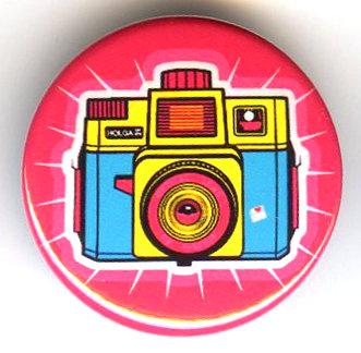 Badge : Lomography, appareil coloré(GAD0868)