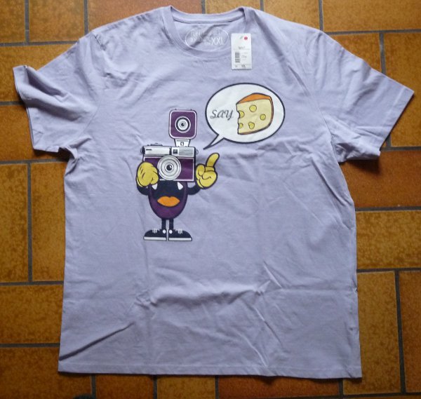 Tee-shirt : « Say Cheese »(GAD1015)