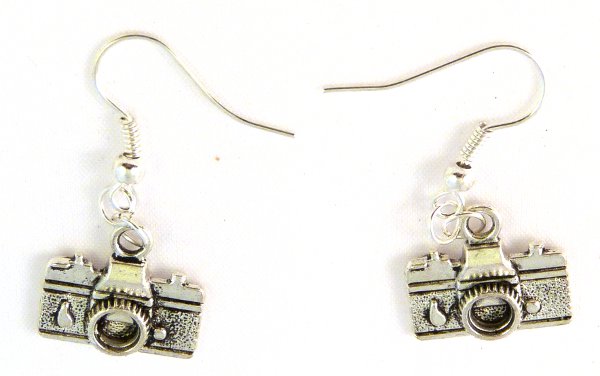 Boucles d'oreilles : appareils réflex(GAD1063)