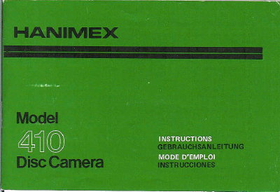 Appareil : Disc 410
Marque : Hanimex
Date : XXX
Langues : XXX
Réf. notice : XXX
Pages : XXX ; Format : XXX mm
Commentaires :
Appareil de la collection :
MAN0035.jpg