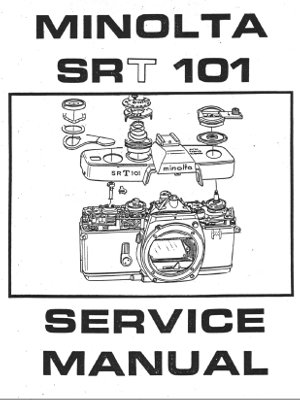 SRT 101 service manual (Minolta)(MAN0376)