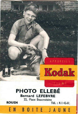 Pochette : Kodak(Ellebé, Rouen)(NOT0295)