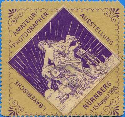 Vignettte : Nürnberg - 1898(violet)(PHI0383)