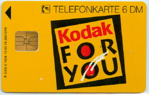 Télécarte : Kodak for you (Allemagne)(PHI0419)