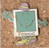 Polaroid(bleu)(PIN0236)