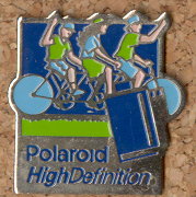Polaroid High Definition, cycliste(PIN0283)