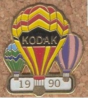 Montgolfière (Kodak) - 1990(PIN0432)