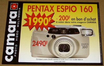 Camara, Pentax Espio 160 (Asahi, Camara)(PUB0006)
