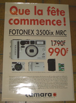 Camara, Fuji Fotonex 350ix MRC
