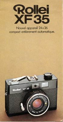 Revendeur : -
Marque : ROLLEI
Matériel : XF35
Date : 2.1978
Pays : Allemagne ; Langue : français
Type : dépliant
Pages : 6 ; Format : 104 x 200 mm
Référence : F 10-0076/2.78
Commentaires :
PUB0053.jpg