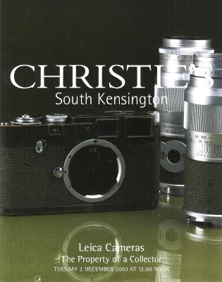 Christie's, 2.12.2003(REV-CS0100)