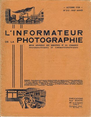 L'informateur de la photographie, N° 212, 10.1938