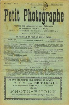 Le Petit Photographe, 12.1903