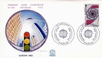 Env. 1er jour : timbre Europa « La photographie », feux tricolores (fish-eye)(PHI0414)